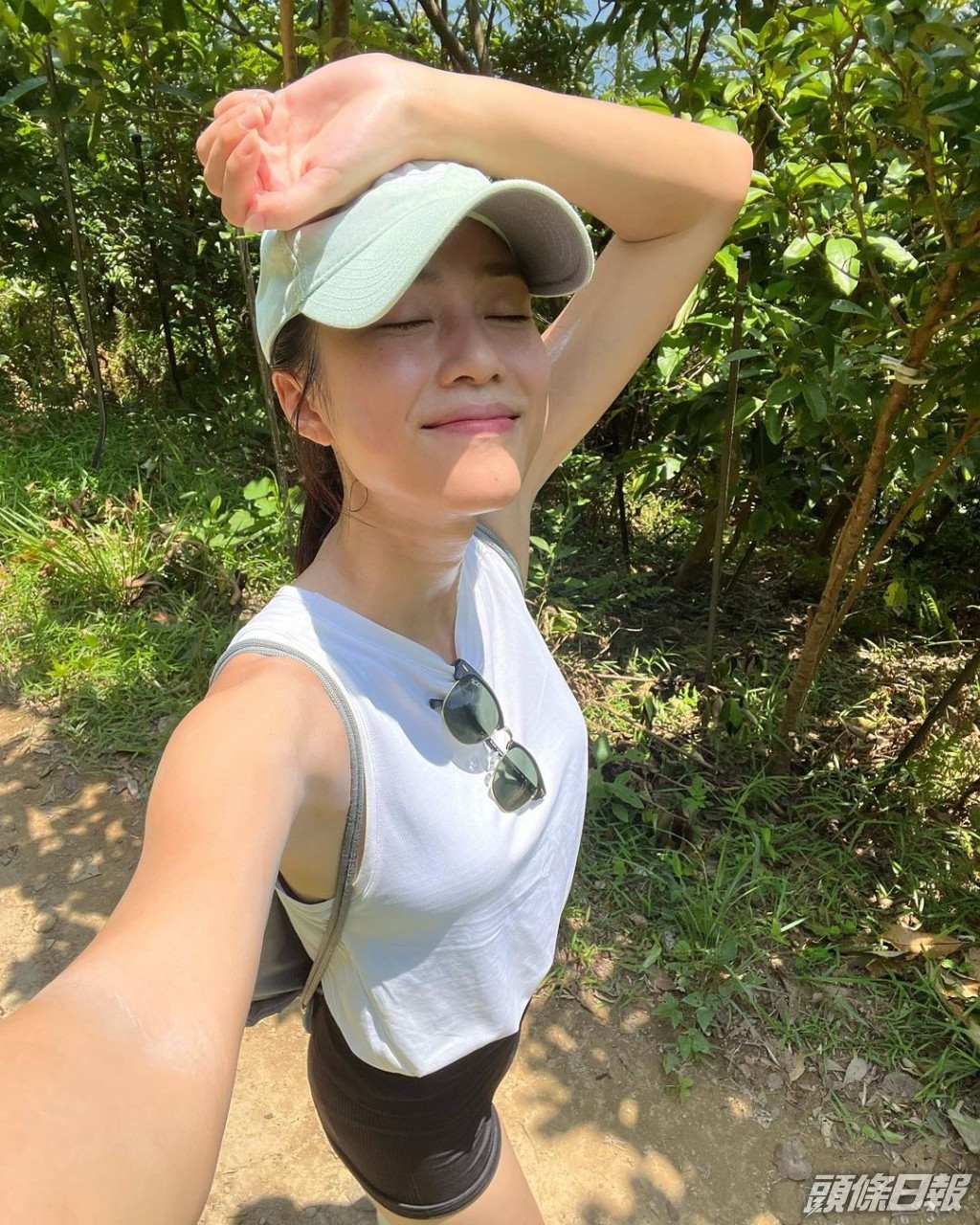 劉穎鏇又會行山練體能。